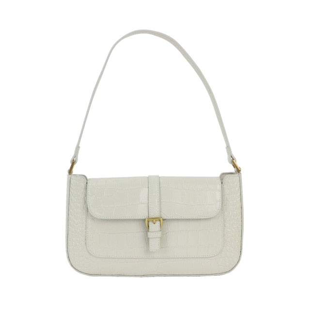 Croc Shoulder Bag - Goldbar