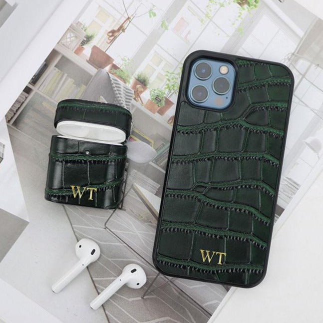 Croc Airpods Case - Goldbar