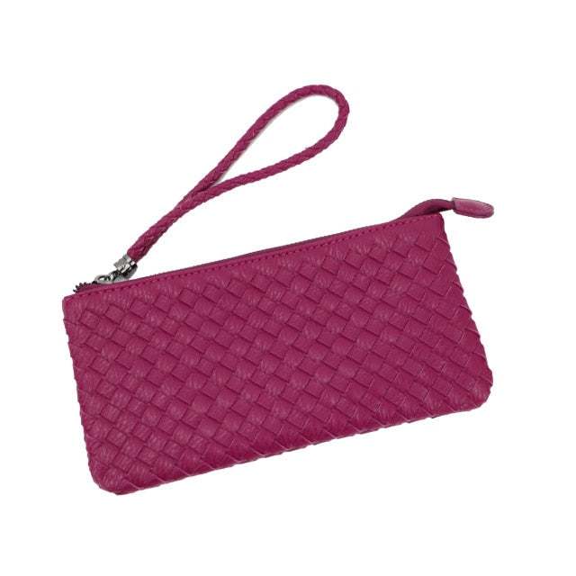 Mini Weave Wristlet - Goldbar