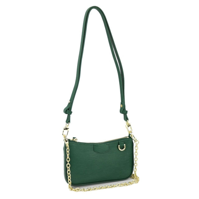 Chain Shoulder Bag - Goldbar