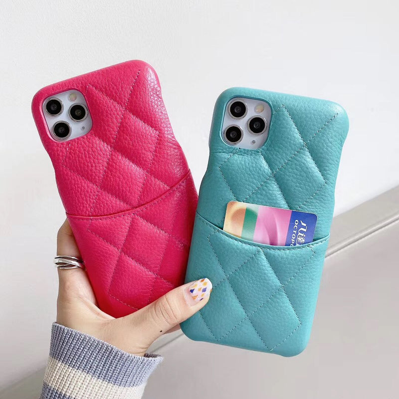 Diamond Pattern Phone Case - Goldbar
